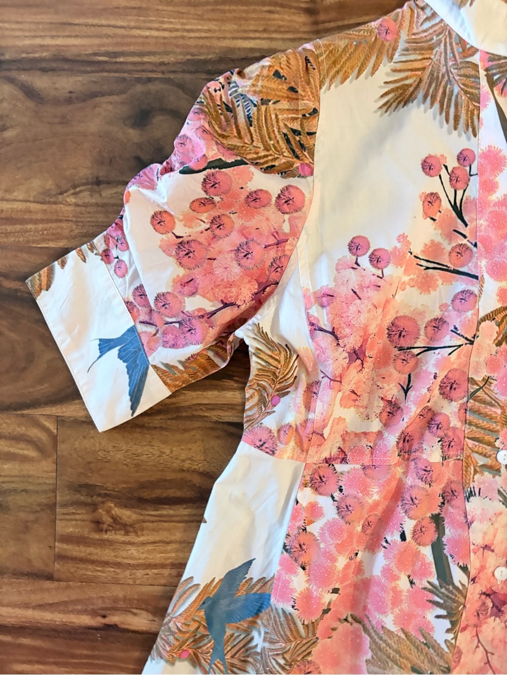 NWT Thierry Colson France Venetia Dress
Garden of Eden Pink Floral Size Small S - Picture 6 of 16